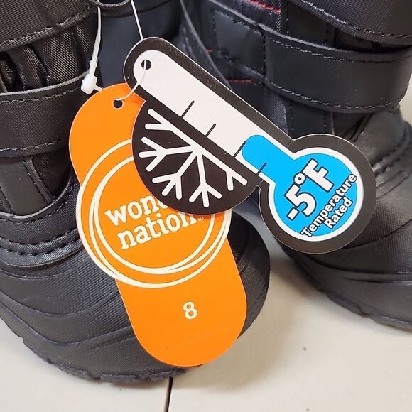 Wonder Nation Toddler Size 8 Winter Boots - NEW - Picture 3 of 5